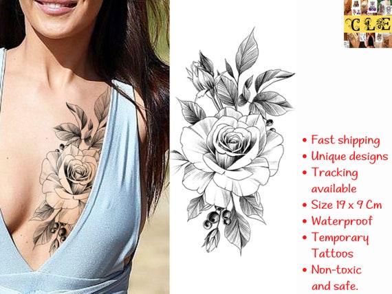 Depiction Tattoo Gallery : Tattoos : Flower : Flowers Tattoo