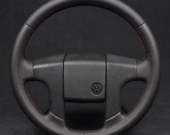 VW ステアリングホイール フェイクレザー レストア済み ゴルフ mk2 vr6 gti パサート B3 191419091
