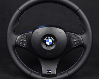復元されたBMW Mスポーツステアリングホイール | Mステッチレザー X3 X5 E83 E53