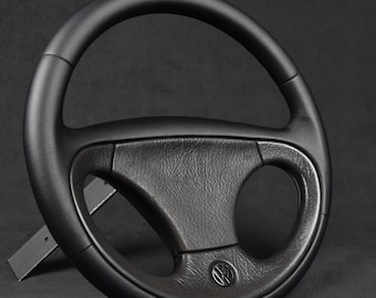 VW ゴルフ 2 3 MK2 MK3 GTI VR6 コラード レザーステアリングホイール
