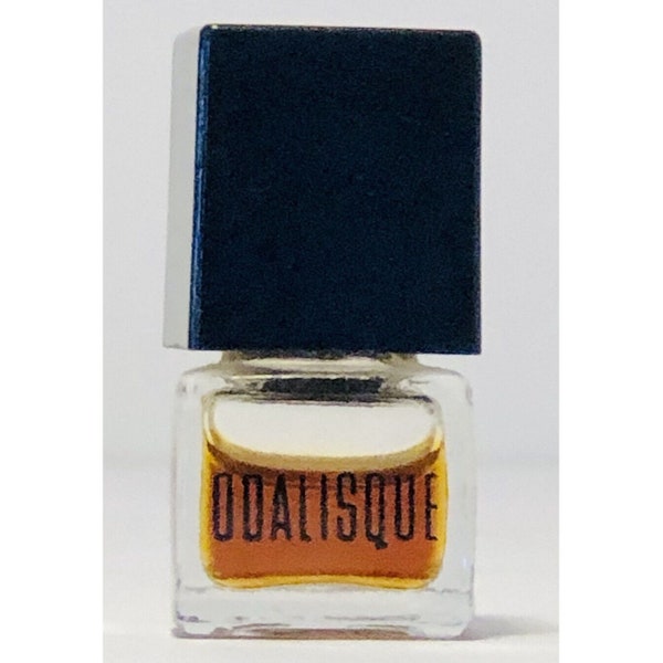 Odalisque Mini Perfume Nettie Rosenstein Vintage RARE! 2/3 Full~ 1 3/8” Bottle