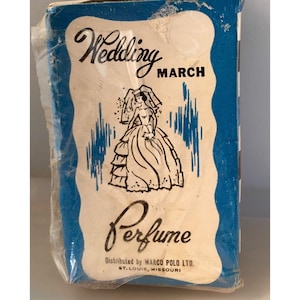New •Sealed In Box• VERY RARE Vintage Wedding March Perfume By Marco Polo~