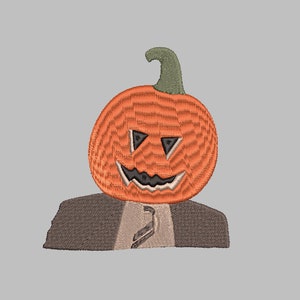 Dwight Embroidery File, Dwight pumpkin head Embroidery, The Office Embroidery, 3 sizes & Instructions, Halloween embroidery