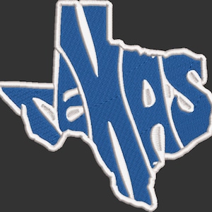 texas Embroidery File, Western Embroidery File, South, 3 sizes & Instructions, check description for full list of files