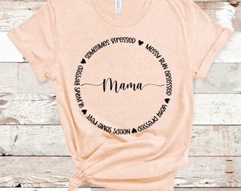 Mama Shirt | Mom Life Shirt | Mom Shirt | Mom Gift | Shirts For Mom | Gifts For Mom | Mothers Day Gift | Short-Sleeve Unisex T-Shirt