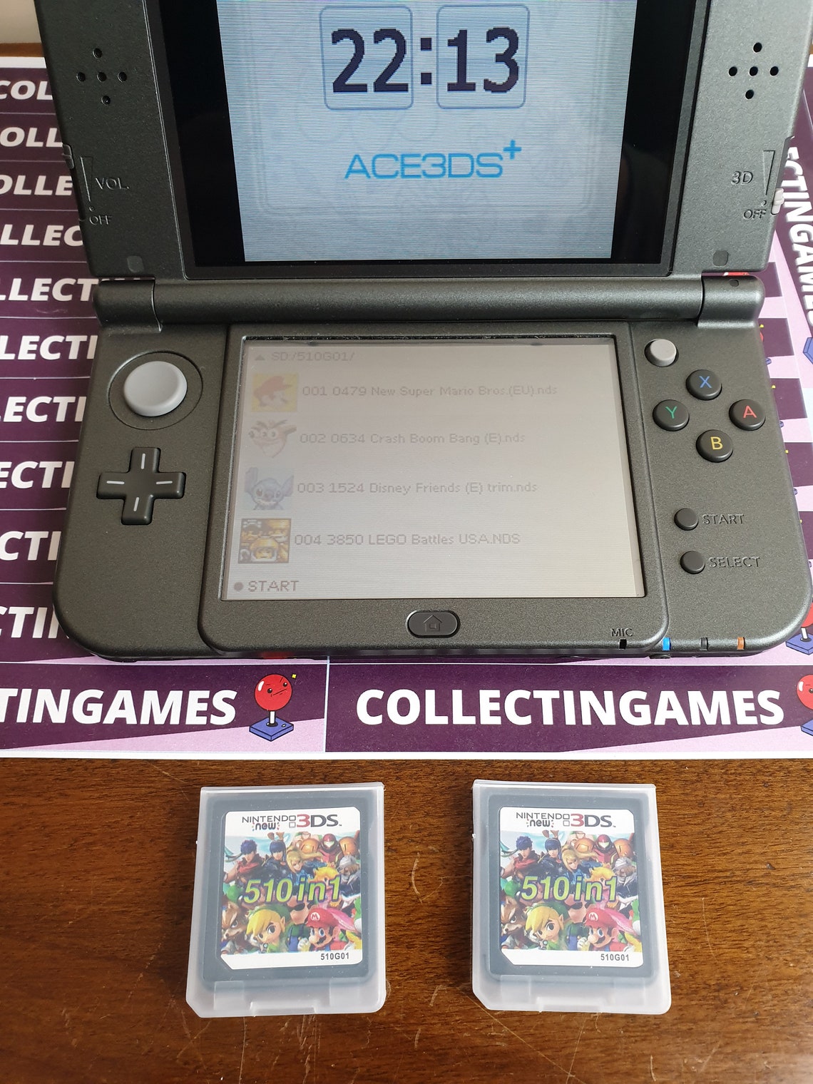 Cartouche de jeu 510 In 1 DS 3DS 2DS Carte console Etsy