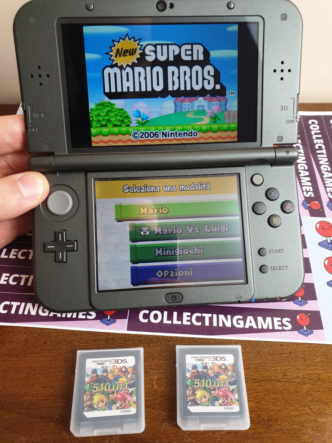 510 In 1 DS 3DS 2DS Game Cartridge MultiCartridge Console Etsy