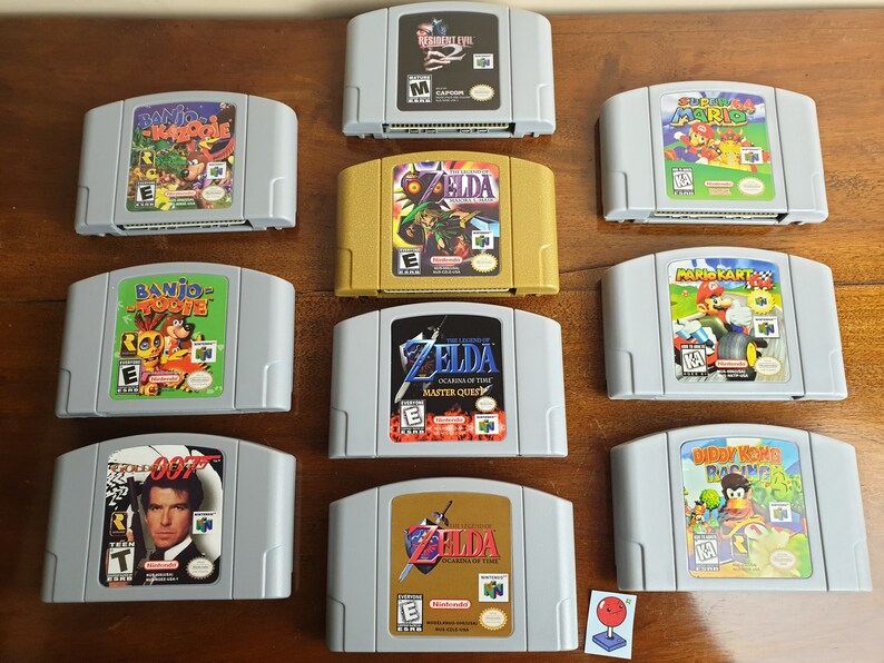N64 Games USA NTSC NINTENDO 64 Loose Cartridges Games 100 Etsy