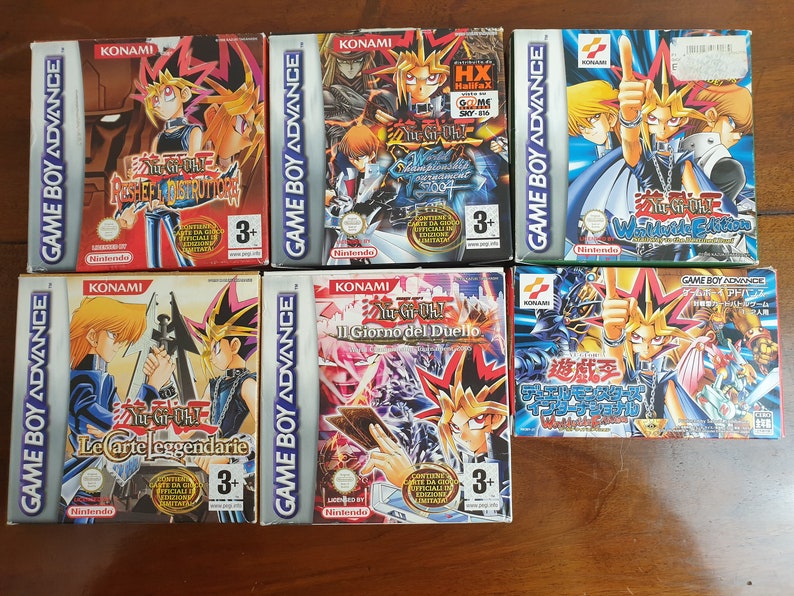 Yu-gi-oh GAMEBOY Advance BOXED Games 100% Authentic Grow | Etsy