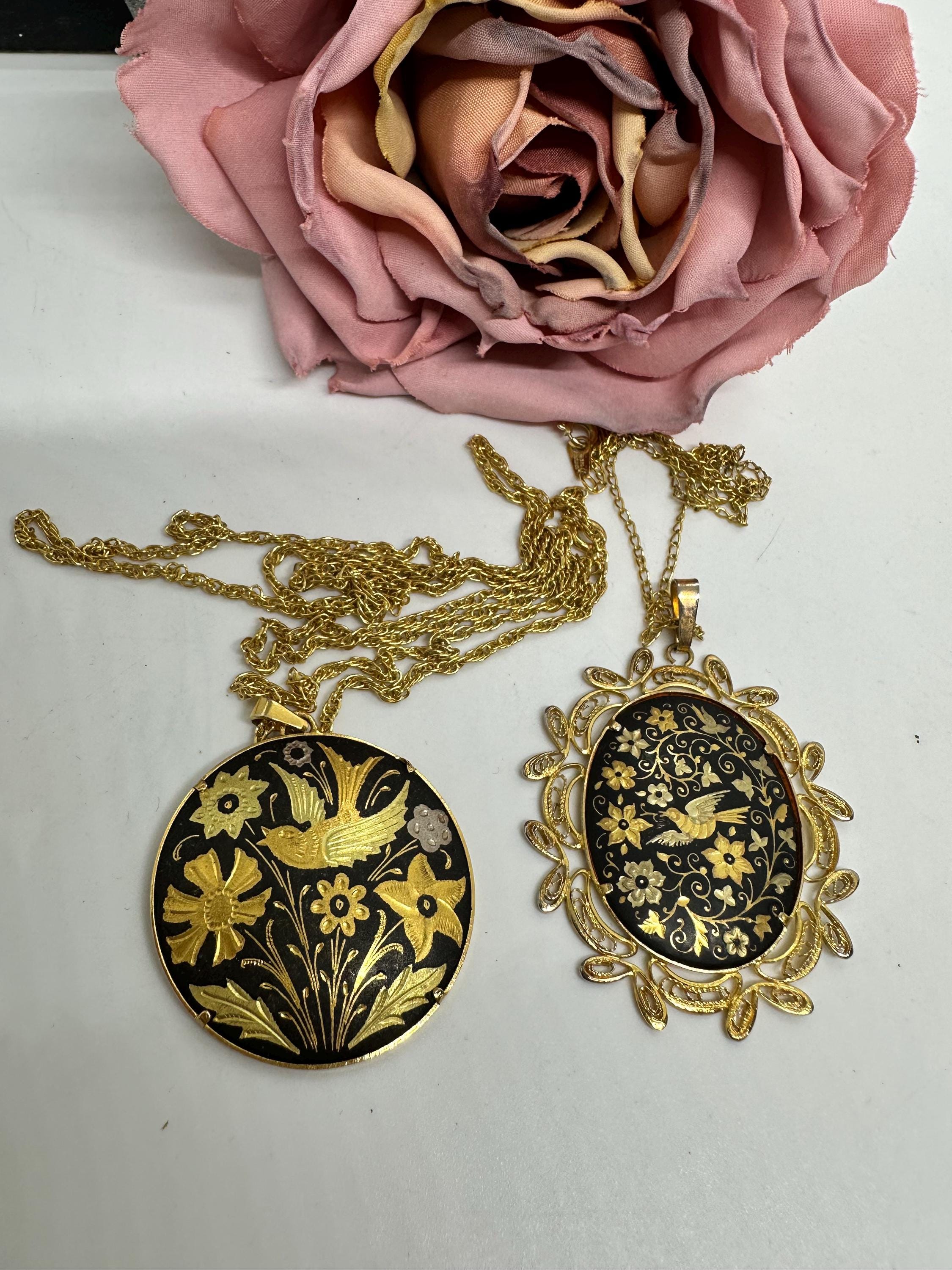 Damasquinado oro de 24 k - Etsy 日本