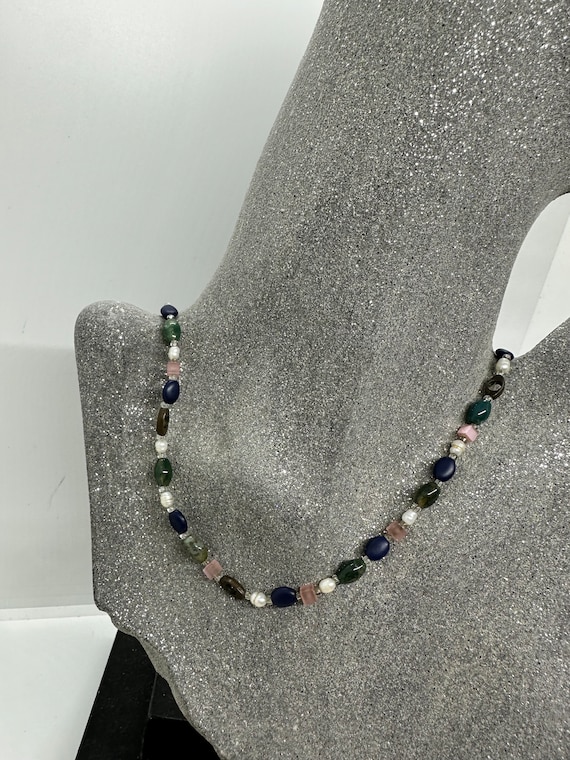 Perlenhalskette echte Perlen collier vintage  Desi
