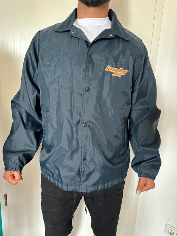 Rain Jacket Homeboy X-tra Auburn Sportswear Vintage Made in USA