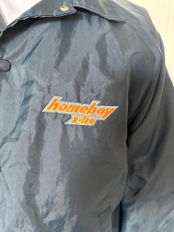 Rain Jacket Homeboy X-tra Auburn Sportswear Vintage Made in USA