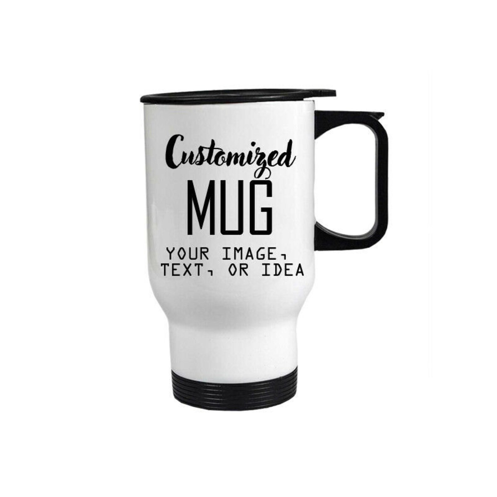 Thermal Travel Cup Personalised Mug Flask Valentine Day Etsy