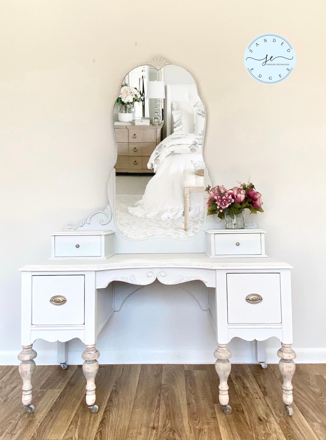 Antique Vanity vanity Dressing Table Etsy