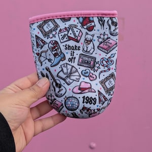 Tattoo Swiftie Iced Coffee Sleeve Cozie - Medium
