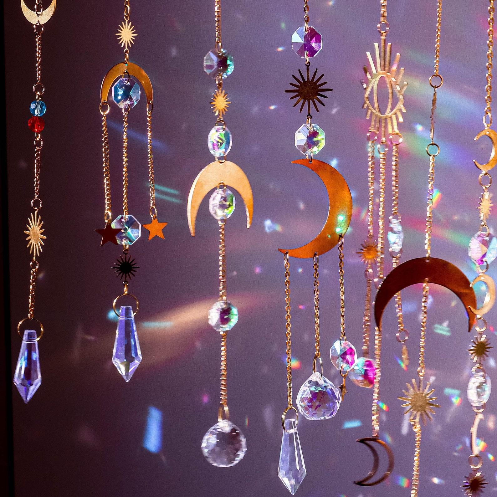 Sun Catchers for Windows Crystal Suncatcher Light Catcher Etsy UK