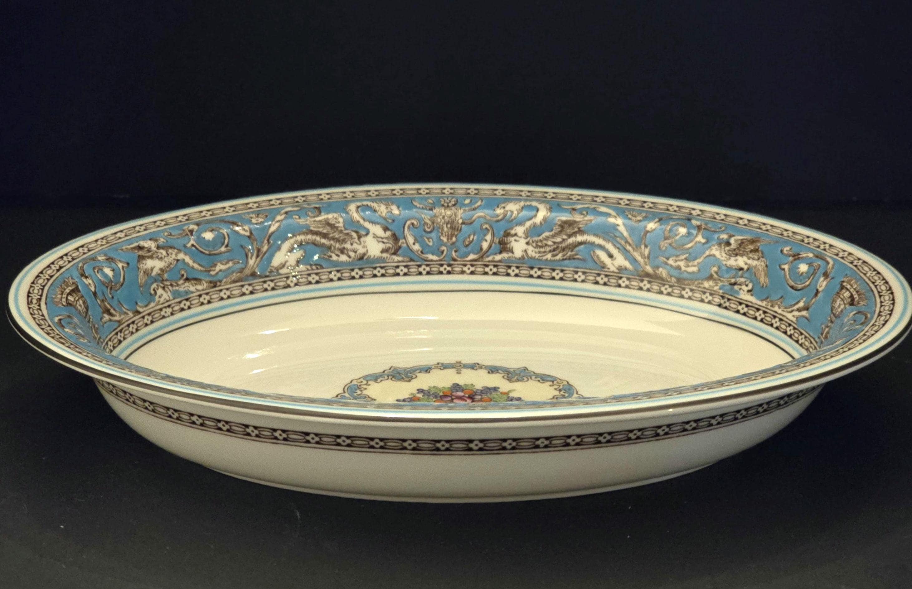 Wedgewood Turquoise Florentine - Etsy