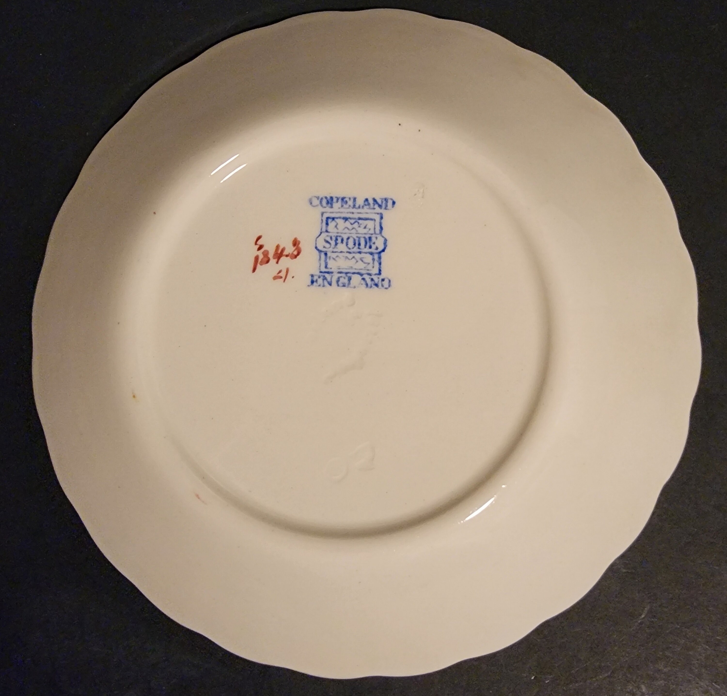 Set of 6 Spode Valencia Blue Green Dessert/sauce Bowls Etsy