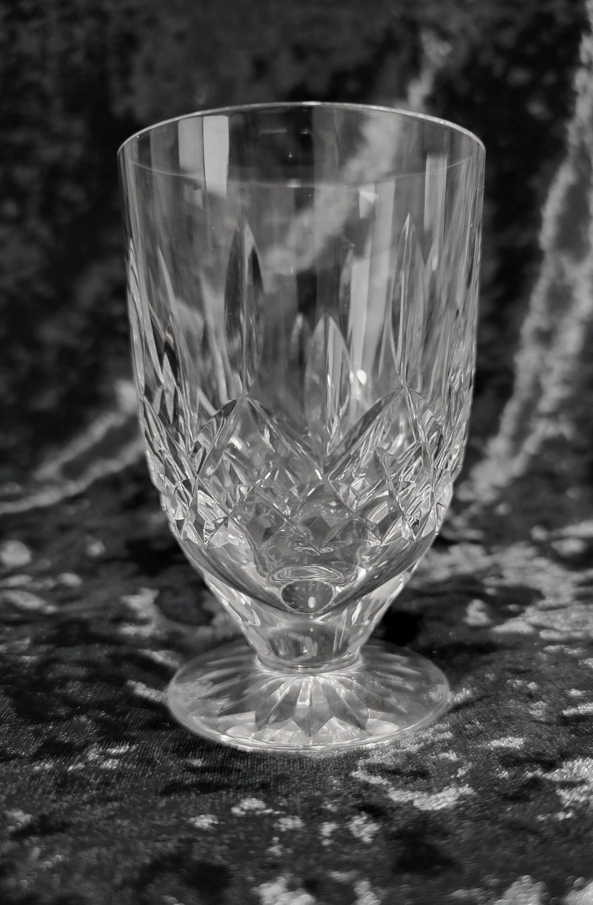 Waterford Crystal Lismore 4 Inch Footed Juice Glass Etsy