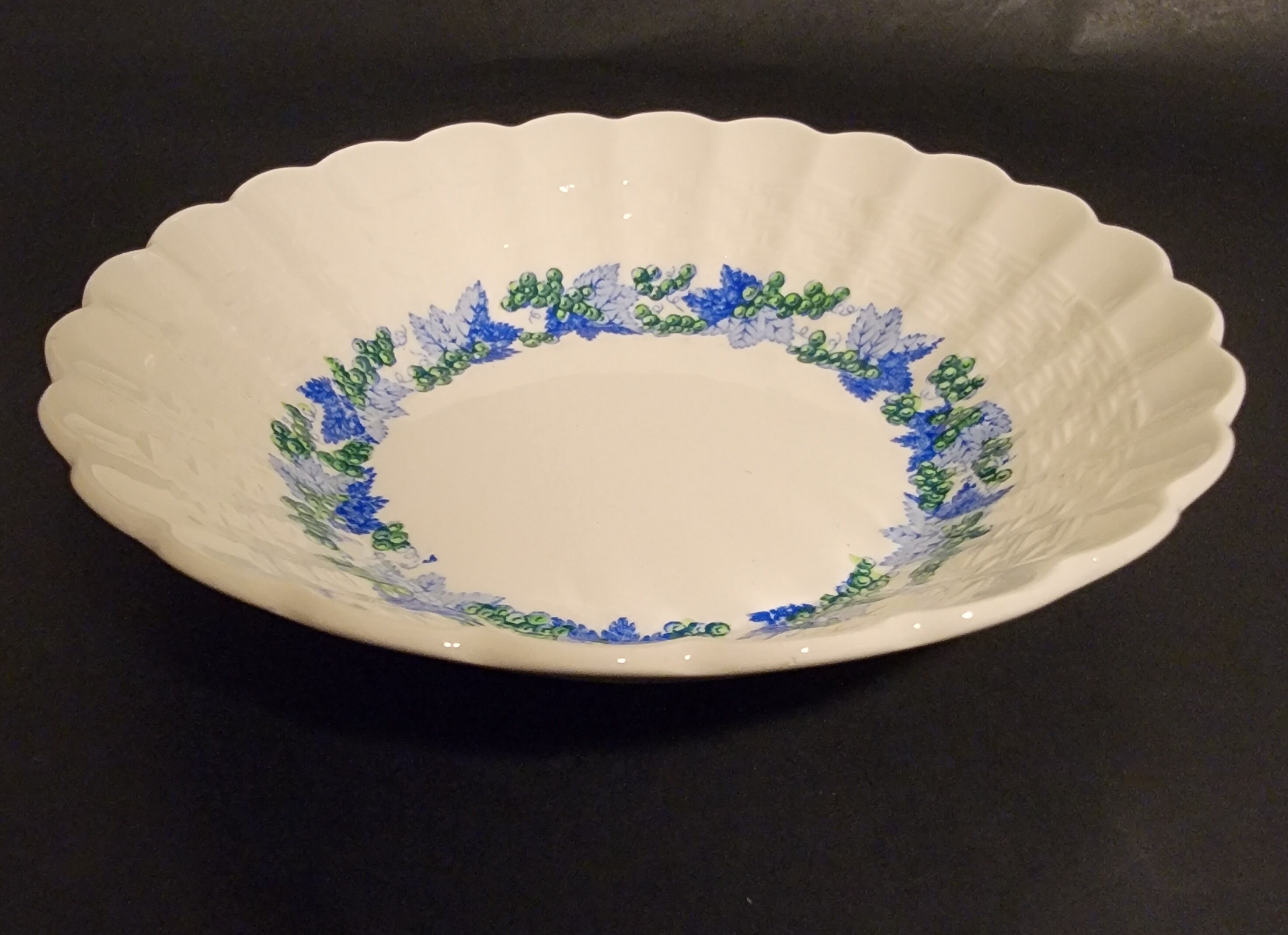 Set of 6 Spode Valencia Blue Green Dessert/sauce Bowls Etsy