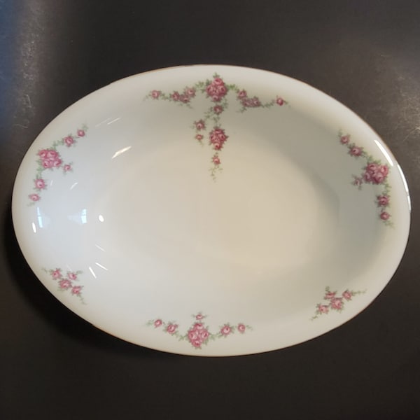 Heinrich H & C Selb Rosalinda 10" Oval Vegetable Dish