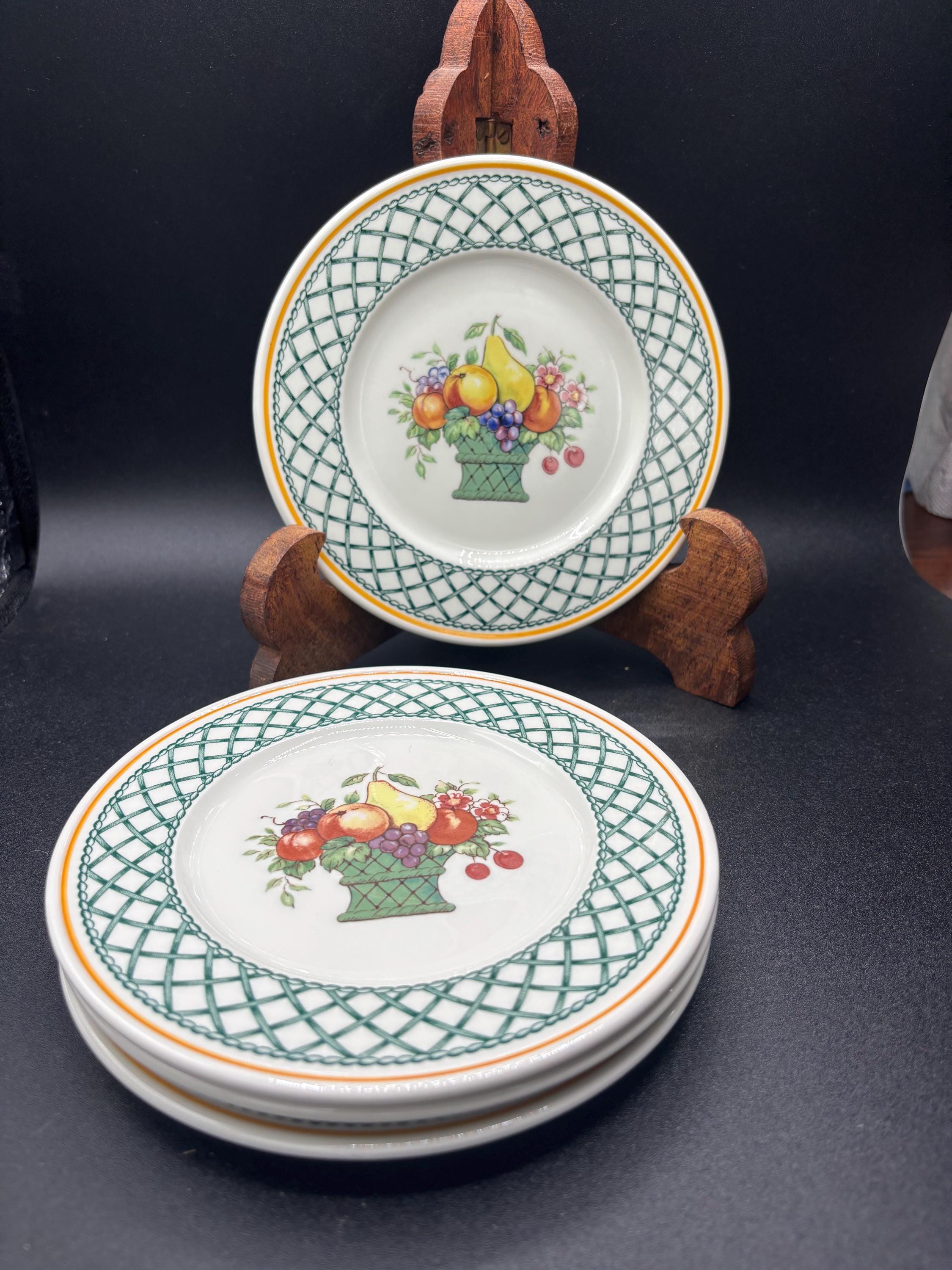 超レア VILLEROY & BOCH バターケース アンティーク雑貨 Villeroy&Boch(ビレロイ&ボッホ) バスケット