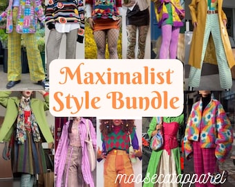 Maximalist Style Bundle Pinterest Board Personalized Mystery Box Thrift Bundle Clothing Coquette Fairycore Cottagecore Academia Style Box