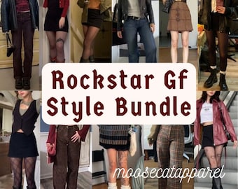 Rockstar Girlfriend Style Bundle Pinterest Board Personalized Mystery Box Thrift Bundle Clothing Coquette Fairycore Cottagecore Style Box