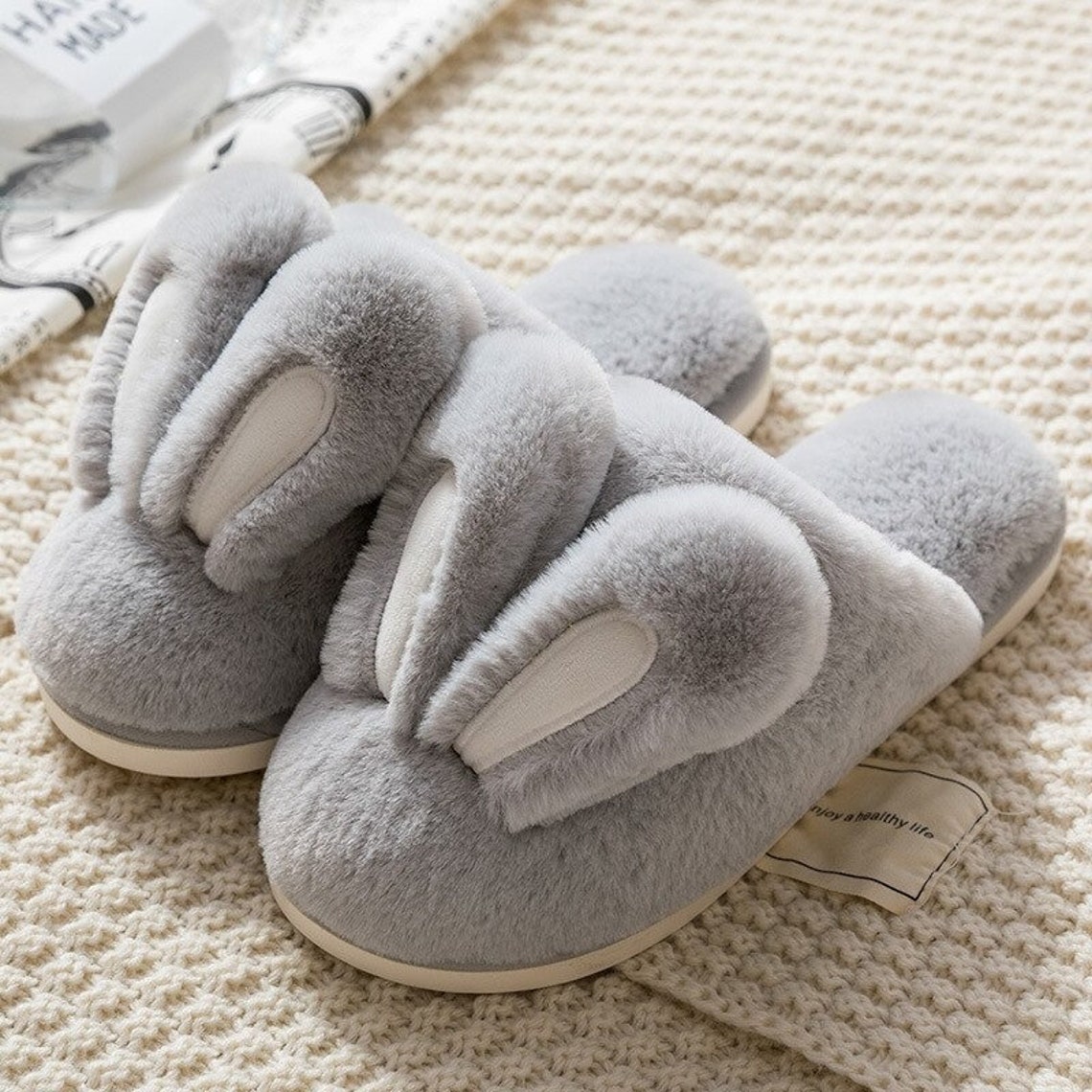 Women's Soft Bed Flip Flops Women's Soft Plush Home | Etsy