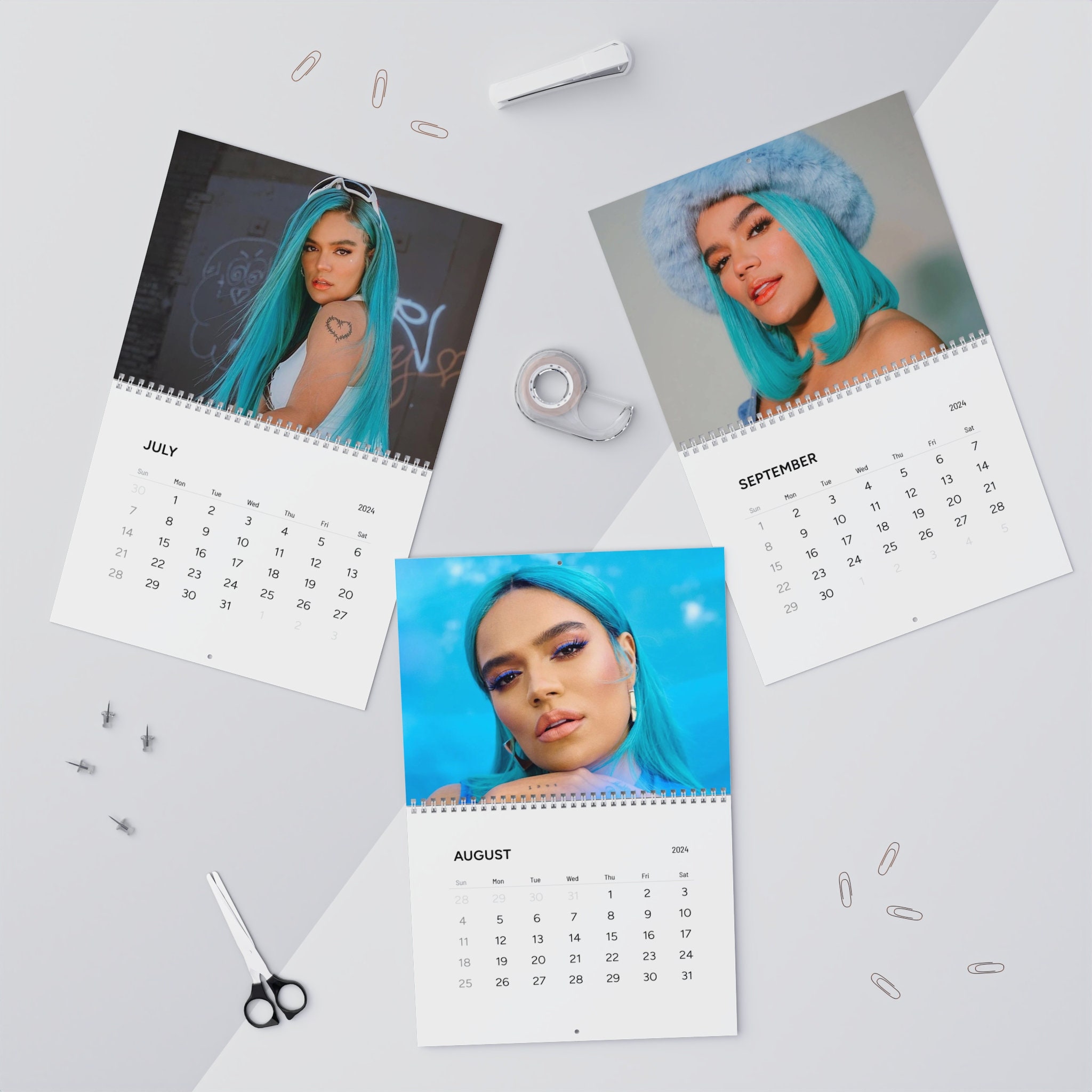 Karol G Calendar 2024, Karol G 2024 Celebrity Wall Calendar sold by