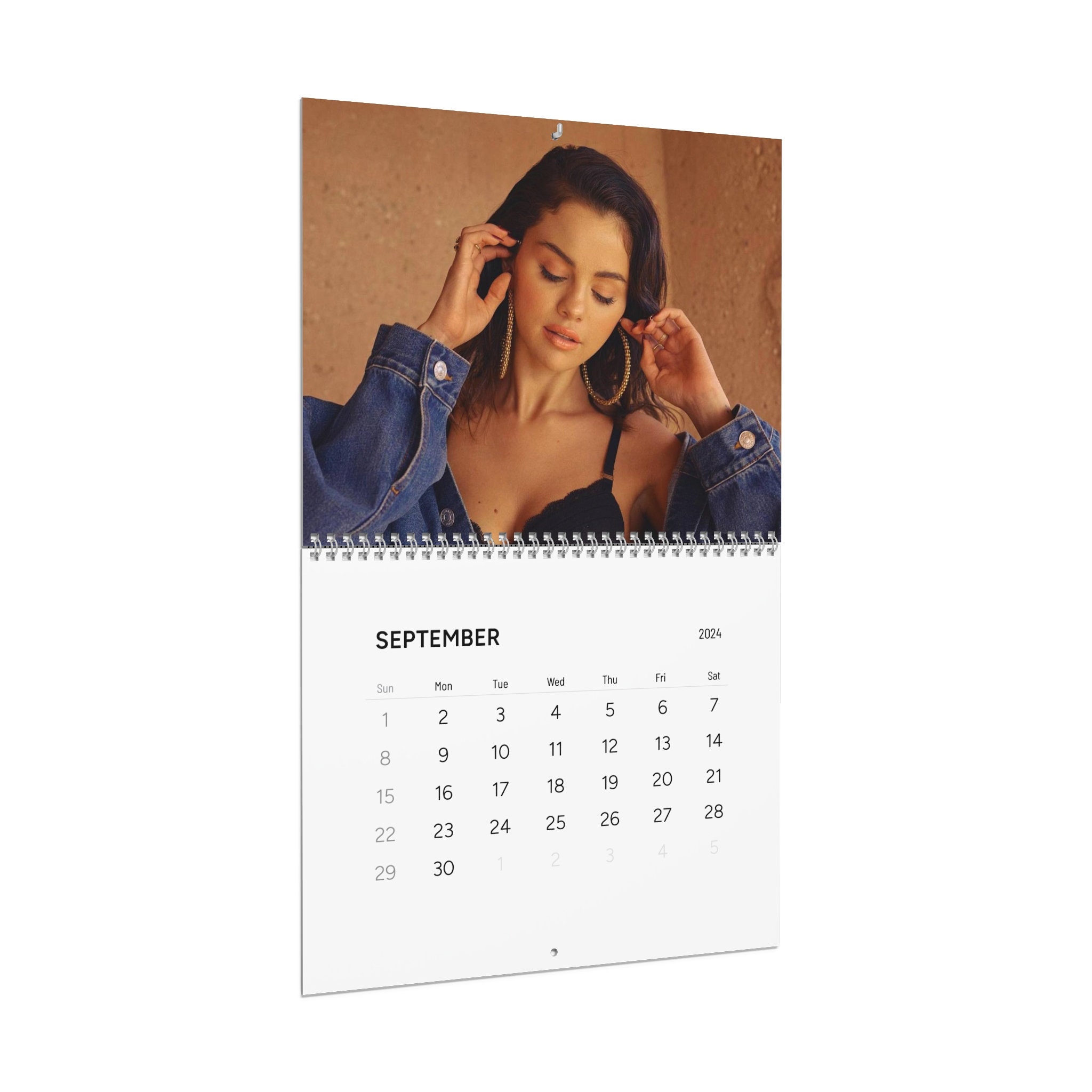 Selena Gomez Calendar 2024 Best Gift For Selena Gomez Fan sold by