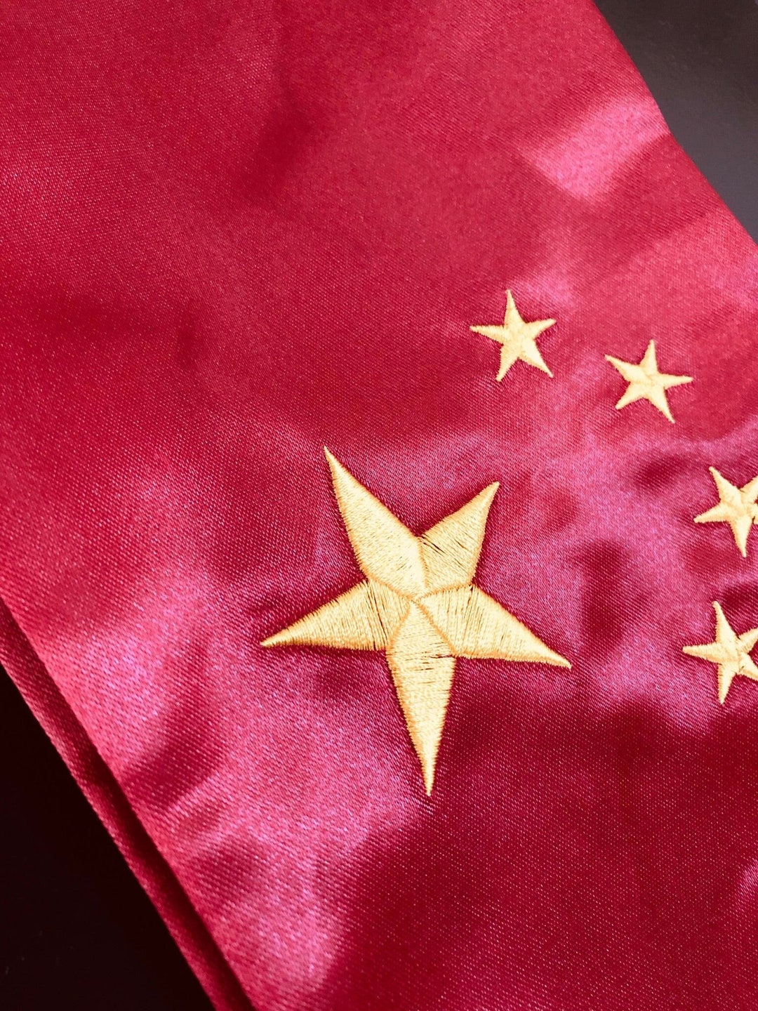 China Graduation Stole Custom Embroidery Personalizable - Etsy