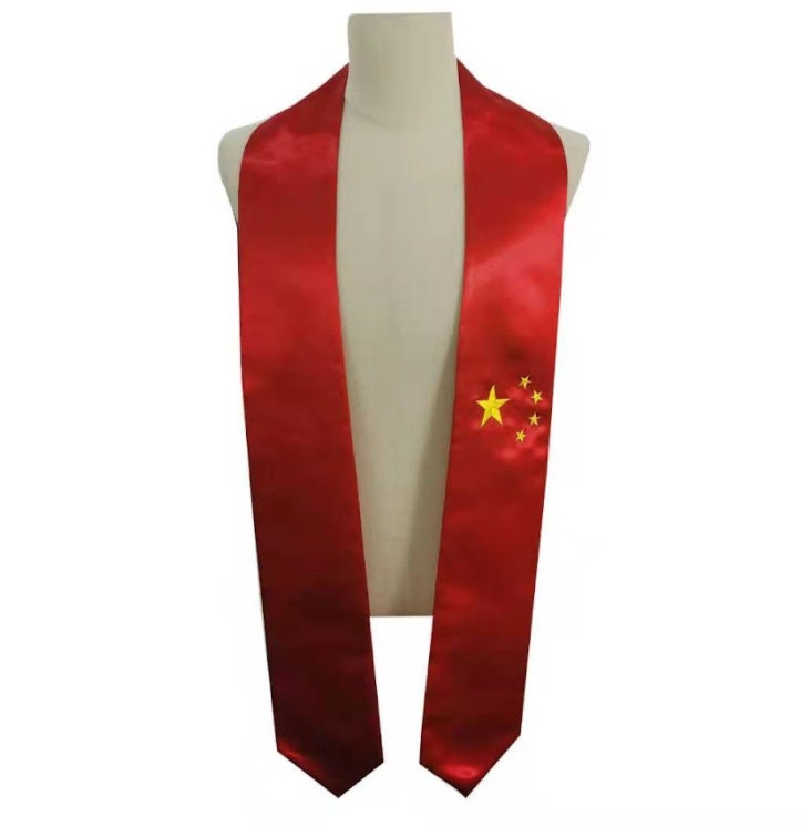 China Graduation Stole Custom Embroidery Personalizable - Etsy
