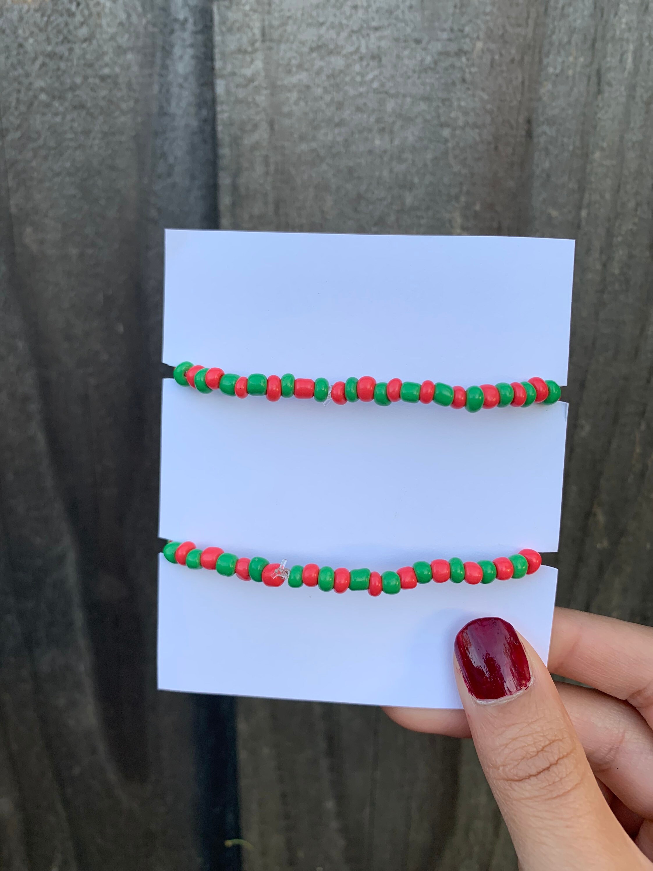 Watermelon sugar braceletsset of 2 Etsy