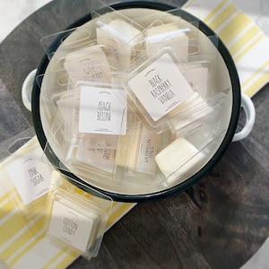 Soy Wax Melt Samples, 1 oz. Wax Melts, Spring/Summer Scents, Choice of Fragrance, Fruity, Herbal, Floral, Beachy Scents, Made to Order