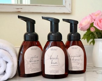 Foaming Hand Soap 8.5 oz, Choose Your Scent, Liquid Soap, The Black Barn Co