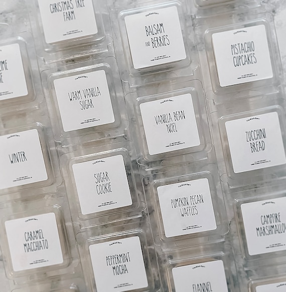 Soy Wax Melt Samples: Fall/Winter Coffee, Bakery & Outdoorsy Scents