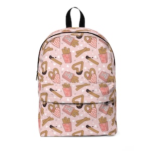 Churro Know My Life Backpack, Latina back to school, Spanish teacher gift, Mexican food gift, Latina owned