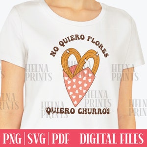 Quiero Churros SVG PNG PDF Mexican svg churro png, Latina svg, chicana style Mexican design, Street food art, Churro Illustration