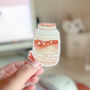Horchata, Latino, Latina, Mexican Sticker, Agua Fresca, Waterproof, Latina Owned