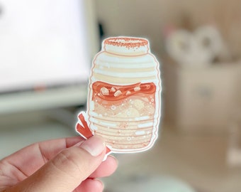 Horchata, Latino, Latina, Mexican Sticker, Agua Fresca, Waterproof, Latina Owned