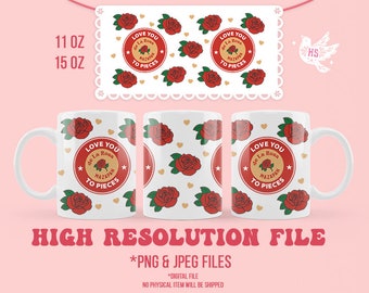 mazapan candy PNG 11 oz, 15 oz Sublimation Mug Design, Mexican png file, Digital Download
