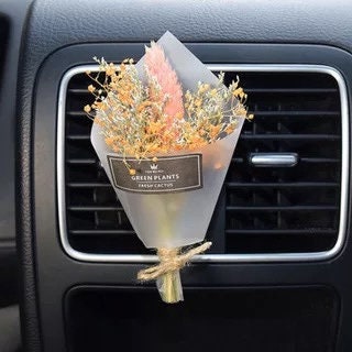 Handmade Mini Natural Dried Flower Bouquet Car Accessories -  Canada