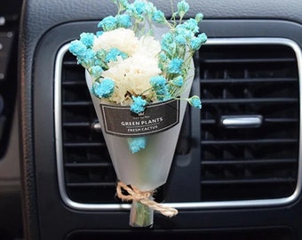 Mini Flower Bouquet Car Vent Decor - Sunflower – TheOnlyRoses