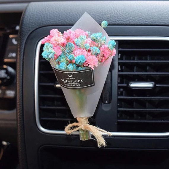 Handmade Mini Natural Dried Flower Bouquet Car Accessories Vent Clip Scent  Diffuser Aromatherapy Perfume Decoration Gifts for Her -  Canada