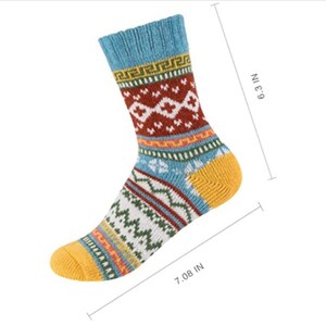 Set of 5 Pairs of Trendy Vintage Style Spring/Winter Socks Vintage Socks. Free Delivery, Next shipping. image 3
