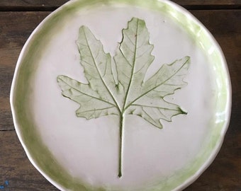 plato de cerámica