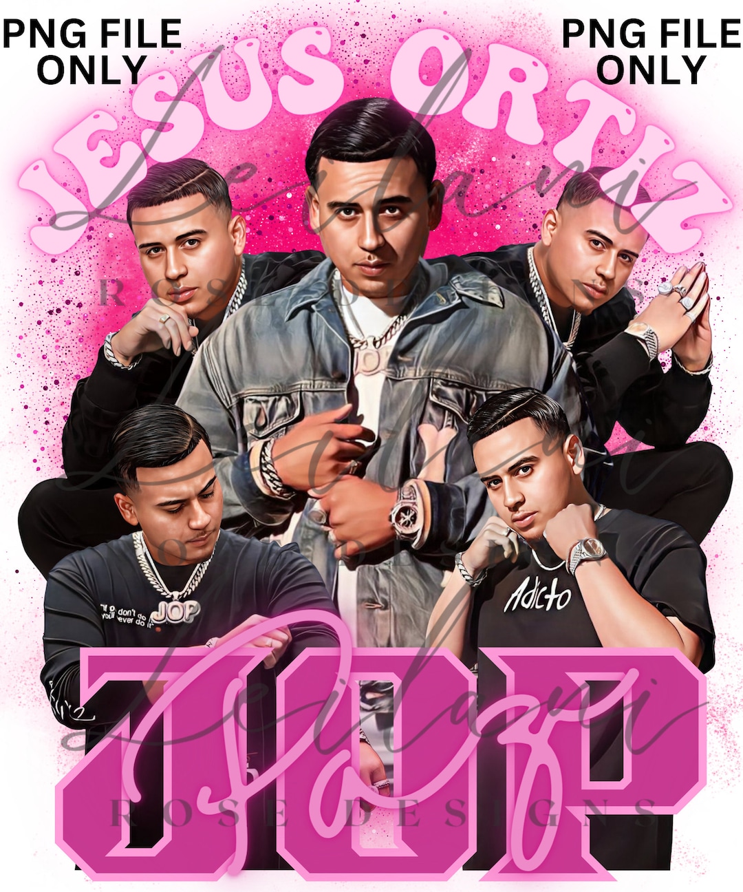 Jop Fuerza Regida Fuerza Regida JOP Jesus Ortiz Paz Sublimation File Instant Download DTF