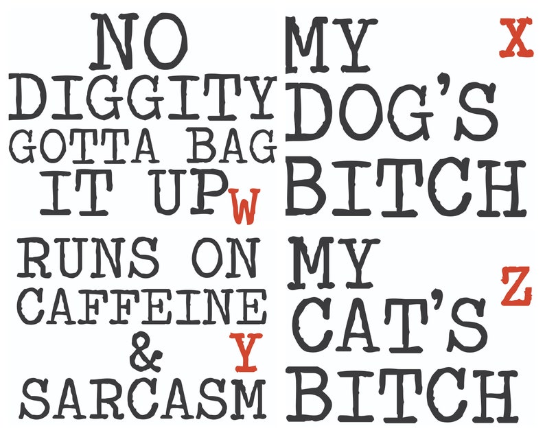 Funny Inappropriate Stone Car Cup Holder Coasters.. Gag Gift Etsy